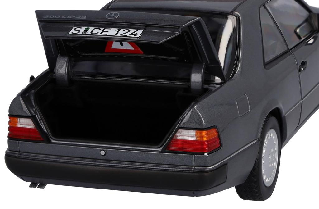 Genuine 300 Coupe C124 Scale Pearl Grey Diecast Model [Mercedes-Benz Collection] CE-24 1/18