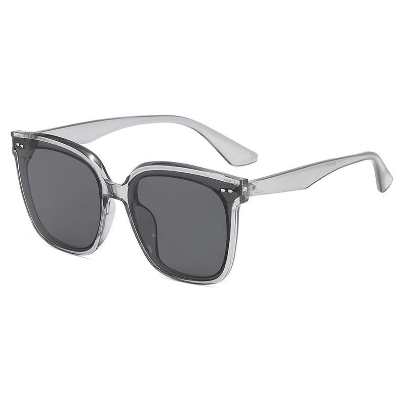 Sunglasses Women'S Advanced Sense Ins Sunglasses Men'S Trendy Uv Protection Fashion Big Face Thin Summer