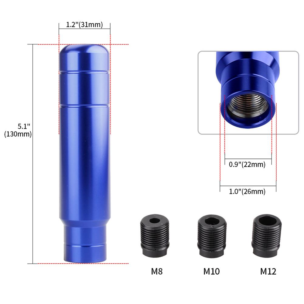Car Shift Knob Head Aluminum Shift Knob Driving Car Interior DIY Car Enthusiasts Precise Shifting For Car Models