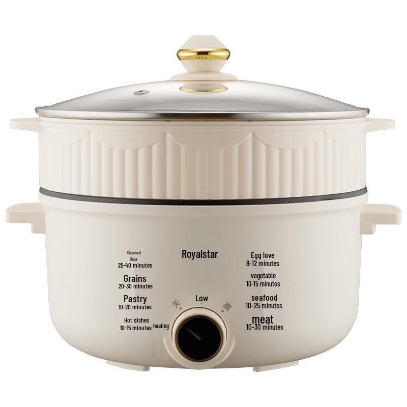 Royalstar 9L Multi-Function Electric Steamer & Hot Pot CN plug (adapter included)
