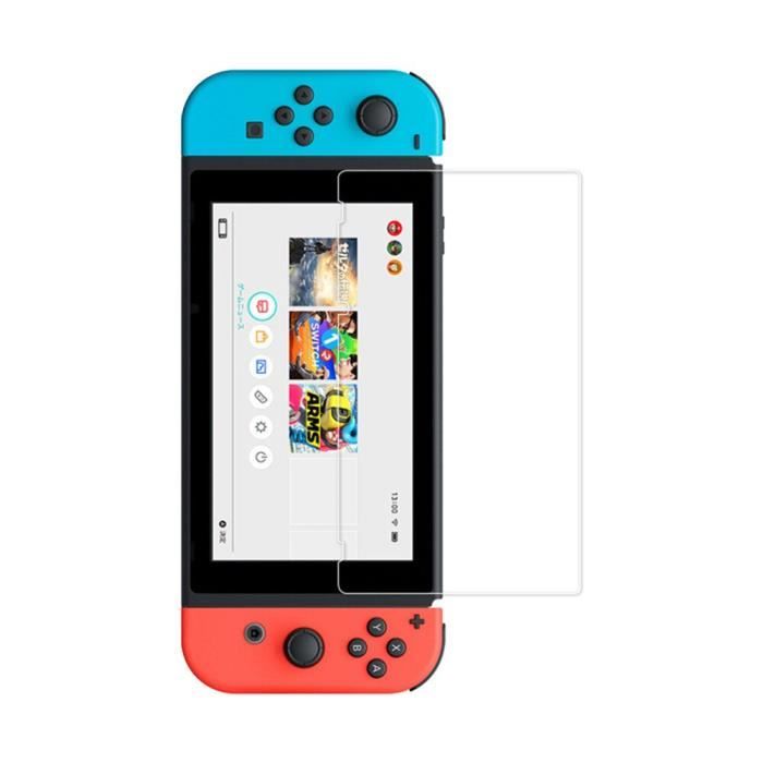 Schutzfolie - Nintendo Switch - Gehärtetes Glas - 3 Stück - Blau - Spielzubehör