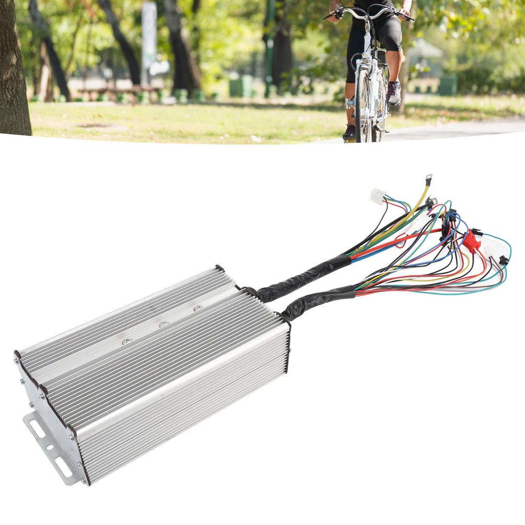 48V 1000w Brushed Motor Controller with Foot Throttle Pedal Electric Bicycles Conversion Kit for Electric Scooters Tricycles