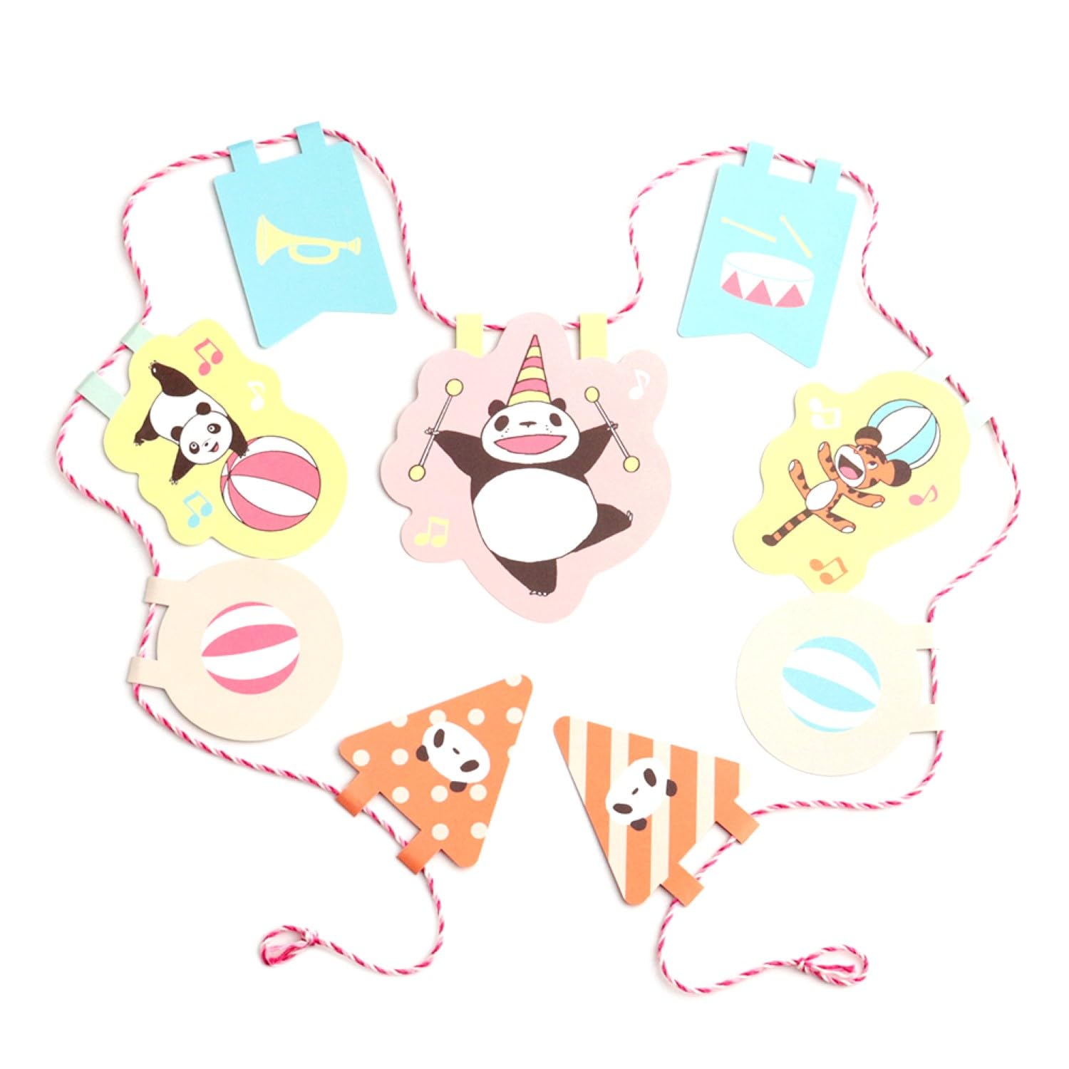 

Overgrad Панда и бумажная гирлянда Панда Цирк PNN-102