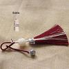 Elegant Lotus & Palace Bell Tassel Keychain Pendant for Bags & Cars
