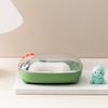 The Soap Box Does Not Accumulate Water. The Bathroom Soap Box Is A Simple Household Storage Soap Box