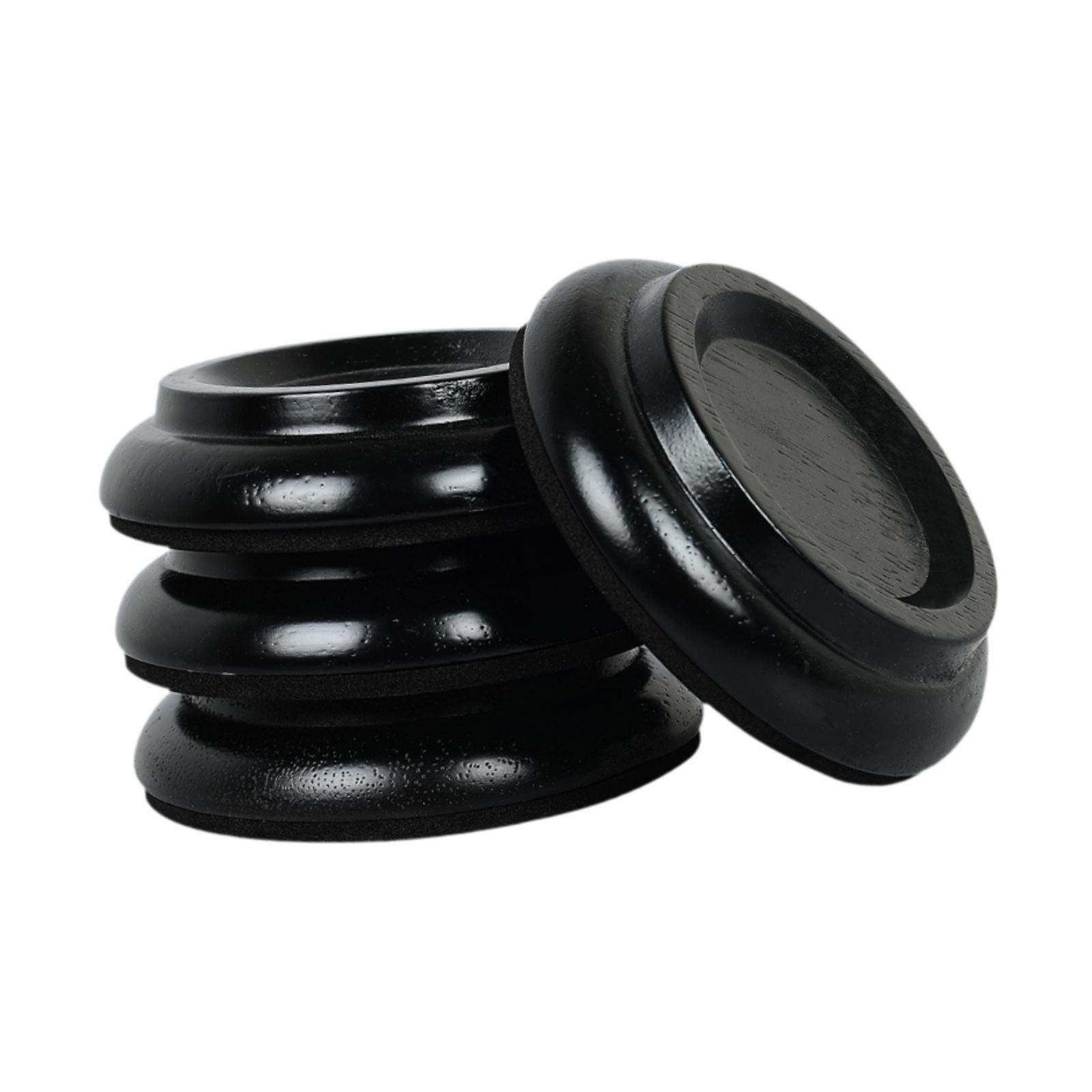 

4 Pieces Piano Caster Cups Non Slip Foot Pad for Hardwood Floors Support Upright Piano Wheel Floor Protector for Upright Piano