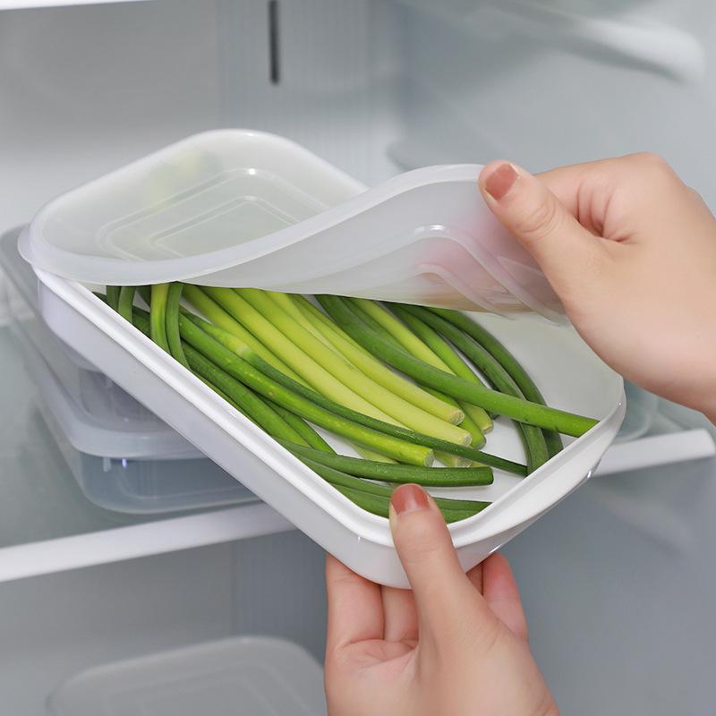 Refrigerator Crisper Can Be Microwave Heated Lunch Box Bento Box Food Storage Box Sealed Box Freezer Freezer Box