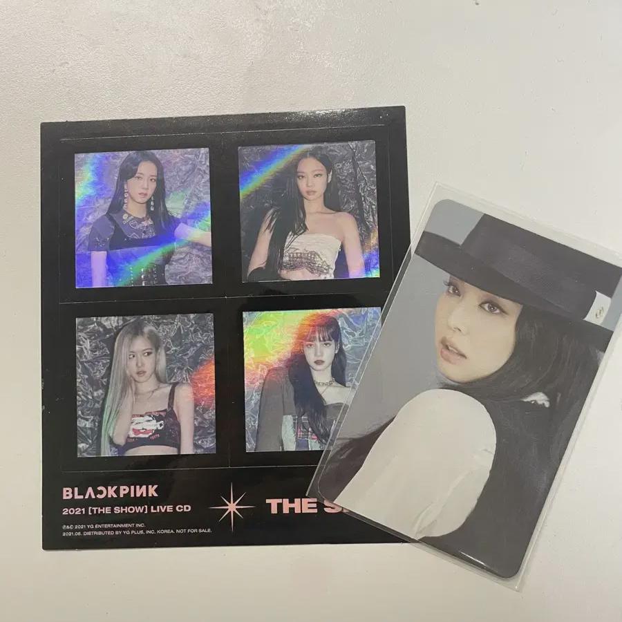 

Компакт-диск с альбомом Blackpink The Show Дженни Пока