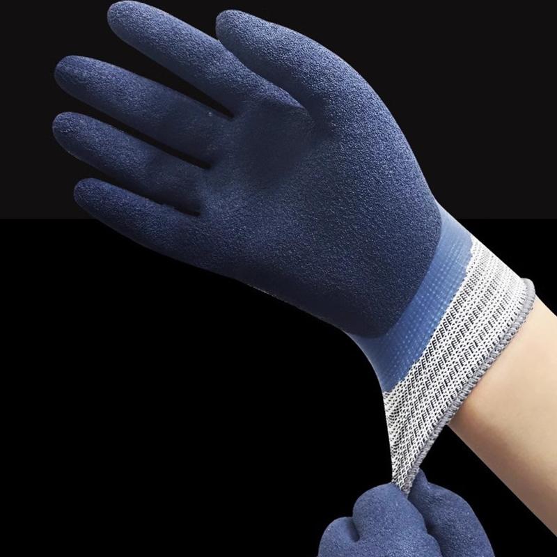 

1 Pair Withstanding Voltage 1000V Rubber Insulation Glove For Electrical Maintenance Home And Construction Insulating Gloves