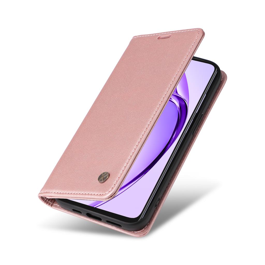 YIKATU For Oppo A5x 5G/A3x 4G/5G (India)/A3 4G/5G/A60 5G/A40 4G/A40M 4G Case Stand Leather Phone Cover Magnetic Closure
