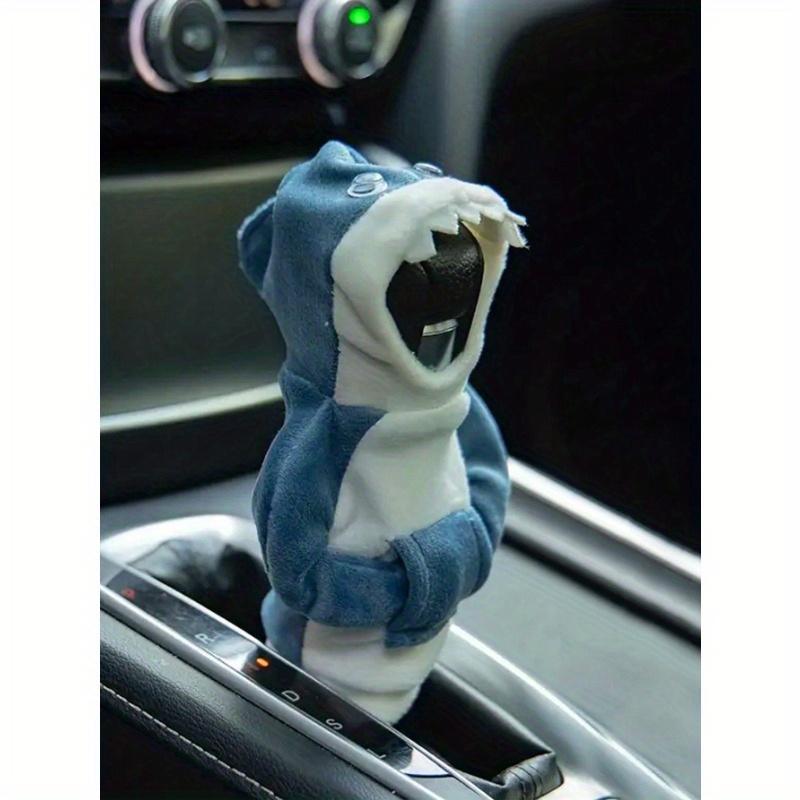 Bluza z kapturem rekina - Wygodna bluza na gałkę zmiany biegów manualnej, Kreatywne akcesoria do wnętrza samochodu