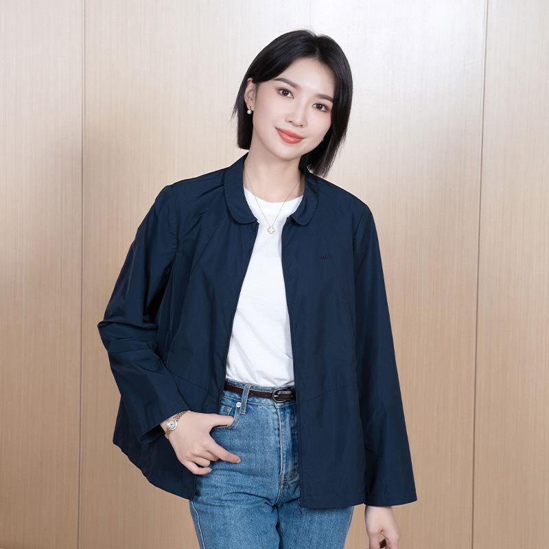 YUN Yun Spring New Shirt Jacket Women's Solid Color Commuter Long Sleeve Shirt Casual Simple Design Jacket Women