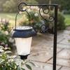 Solar-powered Outdoor Flower Pot Floor Lamp,  Solar Decorative Lamp, Warm   Light For Garden Terraces And Porches.