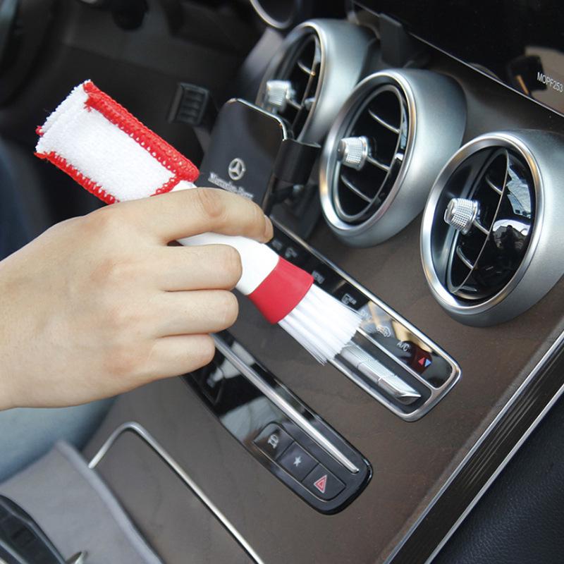 Soft Bristle Car Wash Brush & Interior Dusting Tool