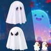 Girl Costume Ghost Double Sided Headwear Cosplay Halloween Performance Stage