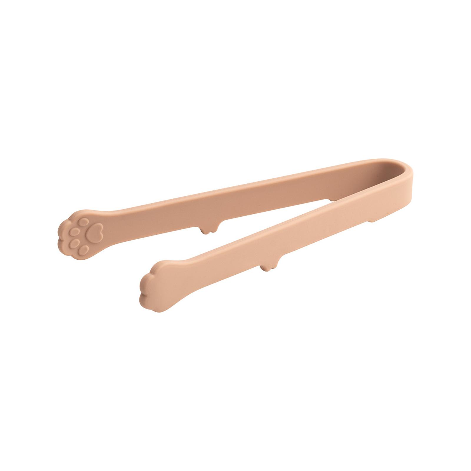 

Cute Cats Paws Silicone Kitchen Tongs for Hot Food Ice Handling and Decors Feature Heat Resistance Cute Cooking Accessory рожевий