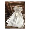 Vivienne Dress Towel 27x39cm Beige Cotton Flora Series Lace Embroidery Hand Towel WK0226J2