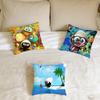 Cartoon Cute C-Calimero Cushion Cover Home Office Birthday Anniversary Gifts Soft Skin Friendly Cushion Cover