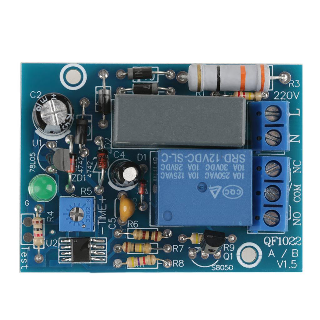 220VAC   Timer Delay Turn Off   Time Relay Module Load (0.10 Hr)