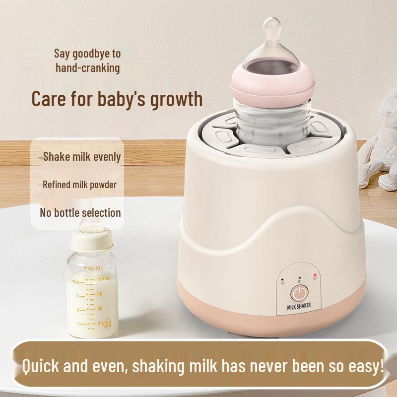 Portable Three-Speed Automatic Milk Shaker with Timer and Insulation