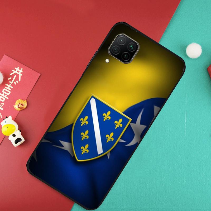 Bosnia and Herzegovina Flag For Huawei Nova 9 10 SE 11 Pro 7i 8i 11i 12i Y73 Y72 Y61 Y91 Y90 Y70 Y60 P30 P40 Lite Case