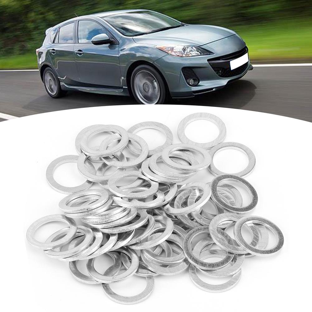 50pcs Oil Drain Plug Washer Seals Gaskets Rings 995641400 Fit for Mazda 323 626 929