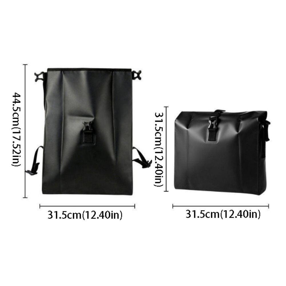 Portable Design Bicycle Cargo Bag Large Capacity Rear Rack Bag Bicycle Saddlebag Mountain Bike