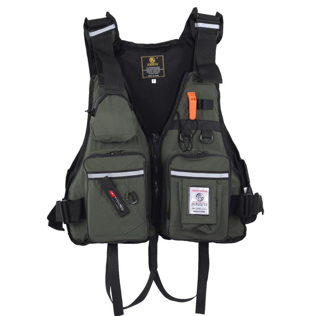 Portable High-Buoyancy Adult Life Jacket Suit for Rock & Sea Fishing