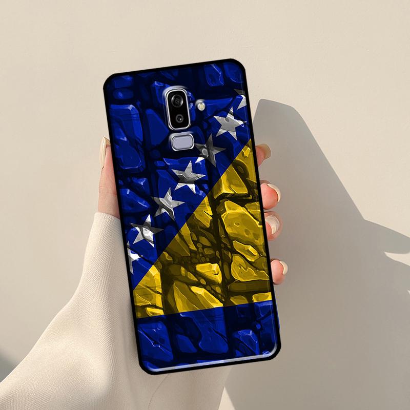 Bosnia and Herzegovina Flag For Samsung J3 J5 J7 J510 J310 J330 J710 J730 J1 A3 A5 2016 2017 J4 J6 Plus J8 2018 Case