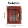 Vintage Miniature Wall Cabinet Model Figurine 1/12 Scale Furniture For Dollhouses Decoration Scene Display Decoration