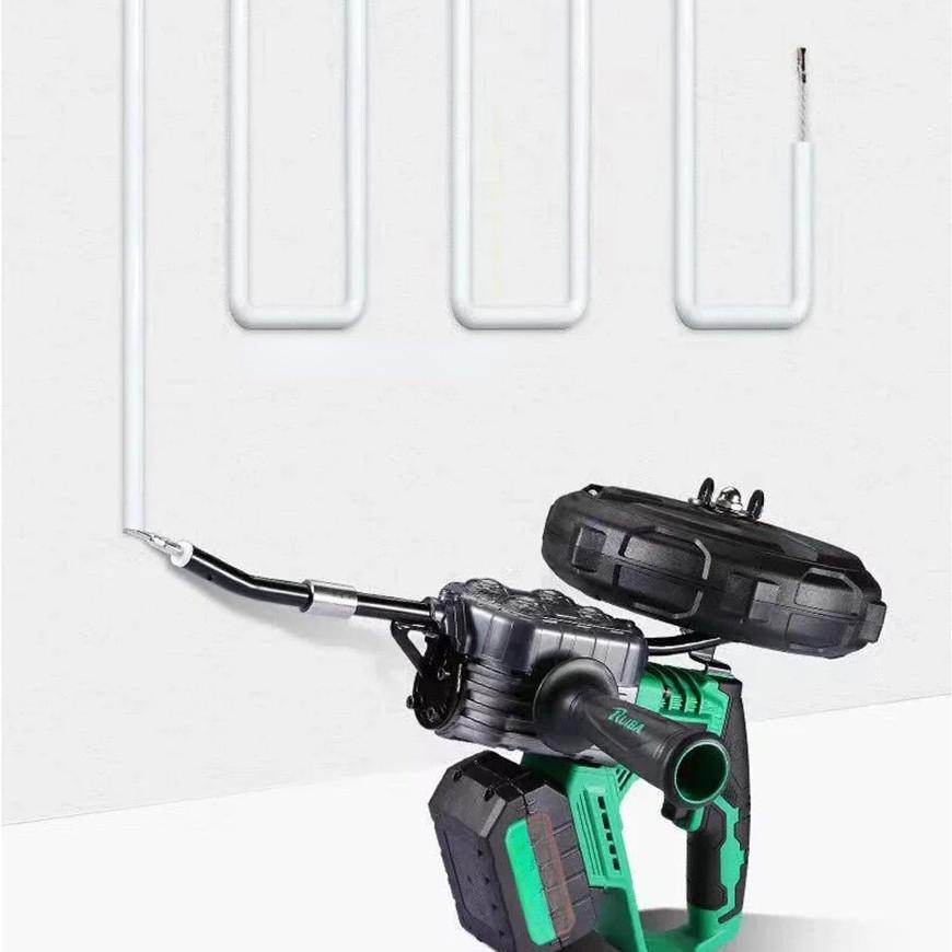 Brushless Wire Threading Machine Portable Electrician Threader Concealed Tube Tools Electric Pulling Machine