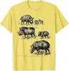 Boar Hunter Wild Pig Hunting Designs Vintage Boar T-Shirt