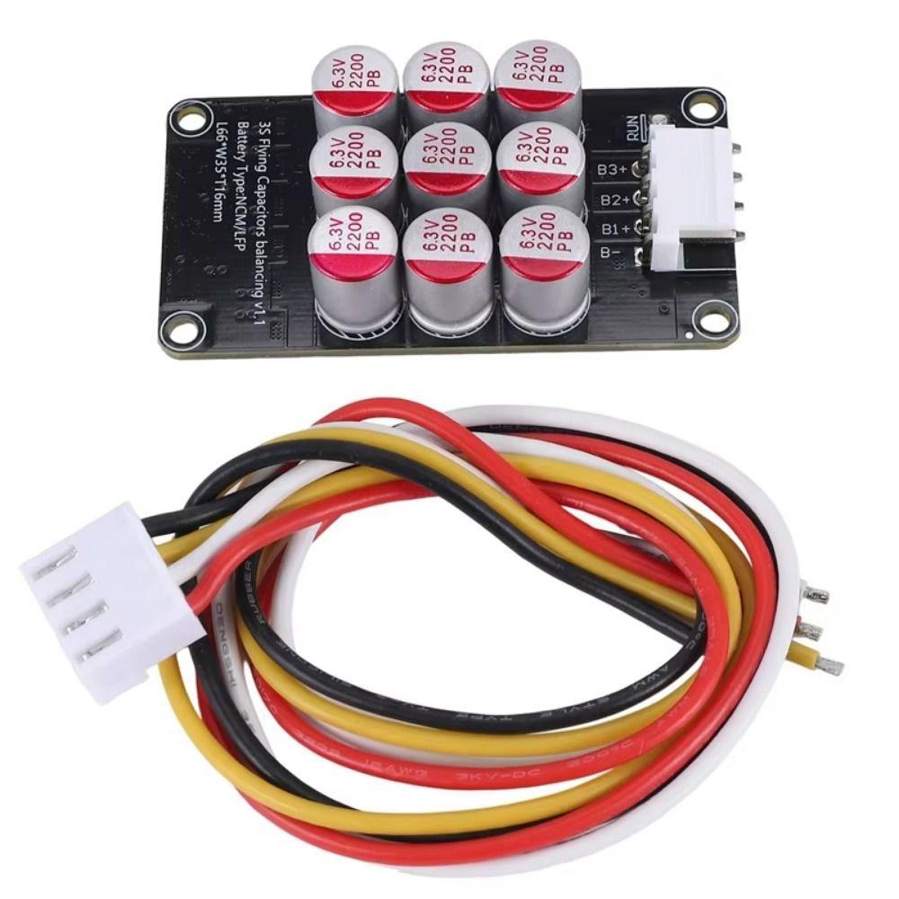 

5A Battery Active Equalizer 3S/4S Equalization Capacitor Easy To Use Lithium Battery Balancer LTO 3S