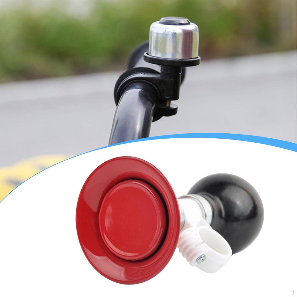 Bicycle Horn for 22mm Handlebars, Loud Clear Sound, Trumpet, Universal Portable Decoration,