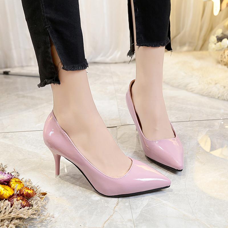 Fashion Aphixta 2024 Schuhe Damen Pumps High Heels Spitze Zehen Dünne Absätze 7cm 10cm Schuhe Hochzeit Party Freizeit Nude Super Große Größe 48