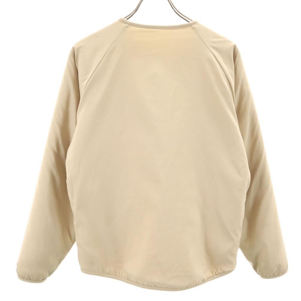 Columbia No collar, reversible Bore jacket M beige Outdoors Women Used