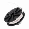 Replacement Spool for Einhell Grass Trimmers Gc-et 4025/4526 and Ge-et 4526/5027 - Black