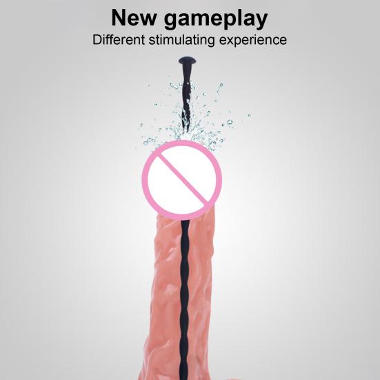 Urethral Tube Rod Effective Ergonomic Silicone Penis Plug Male Sex Catheter for Adult Men