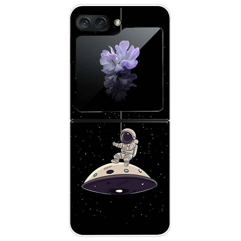 For Samsung Galaxy Z Flip7 ZFlip7 Case ZFlip 7 Hard PC Clear Phone Cover For Galaxy Z Flip 7 5G Transparent Shockproof Coque