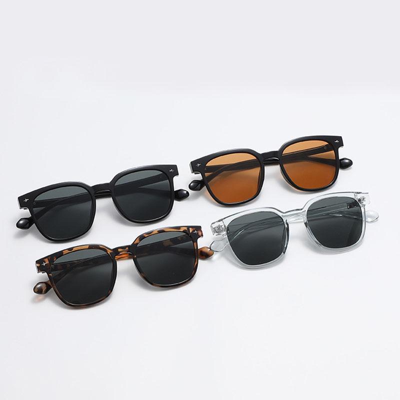 European American Style Men's Sunglasses High Quality UV Protection Sun Glasses Woman Square Shape Ladies Sun Glass