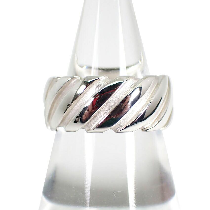 

[Б/у] TIFFANY/Tiffany 925 Twist Ring No. 12 [г377-85]