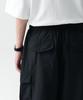 MUSINSA STANDARD [City Leisure] Np Wide Belted Cargo Pants [Black]