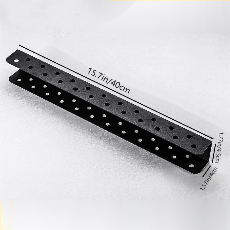 Suport de depozitare șurubelnițe cu 23 de găuri - Suport metalic cu mai multe găuri pentru economisirea spațiului pentru depozitarea sculelor, potrivit pentru organizarea garajului și a atelierului