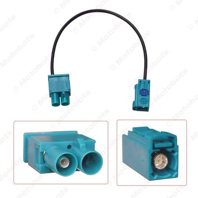 Dual Male To Single Female FAKRA Car Radio Antenna Adapter Cable