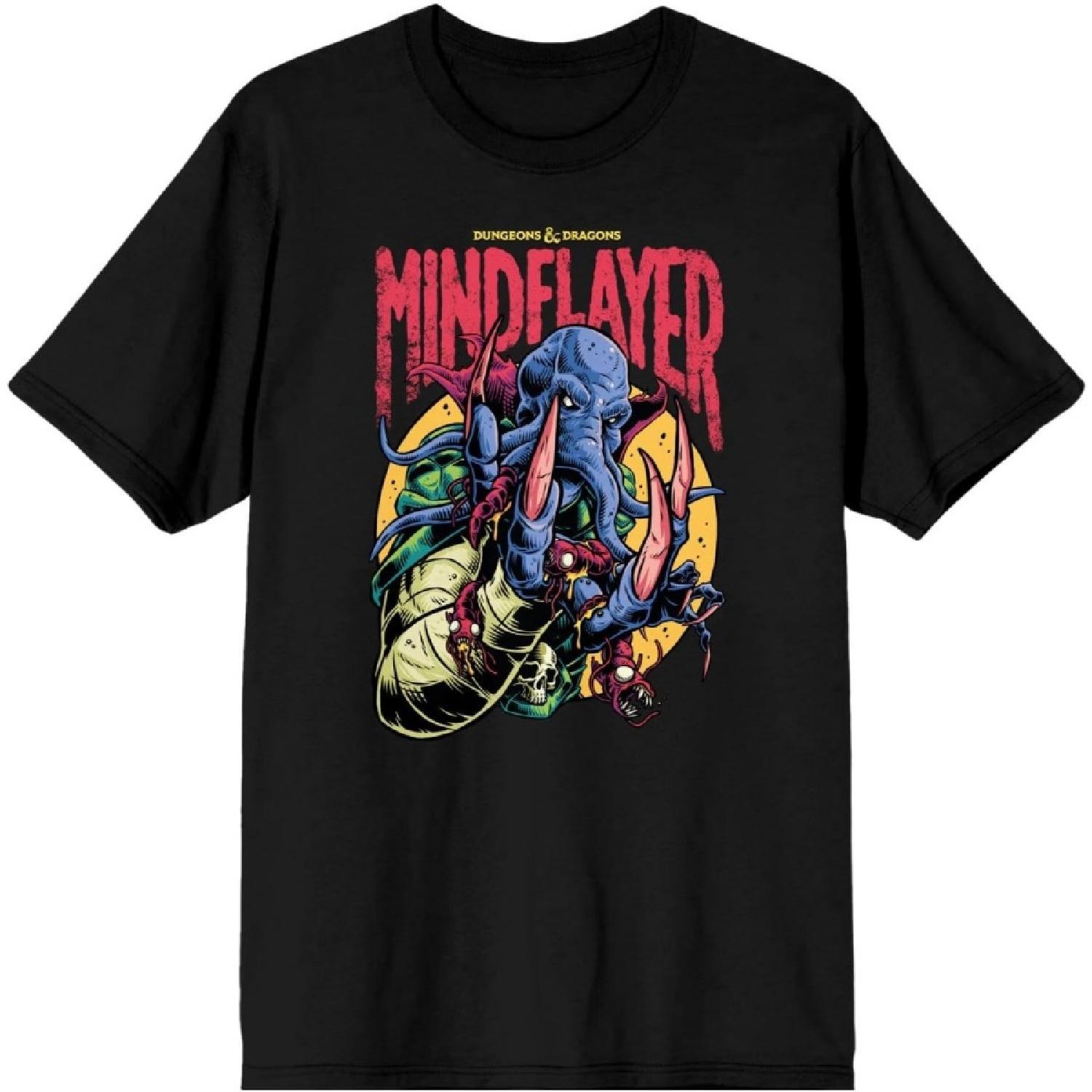 Черная футболка Dungeons & Dragons Иллитид S