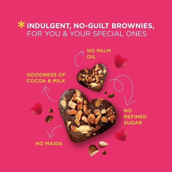 Open Secret Chocolate Almond Brownie (Pack 6), Caramel Choclate (Pack 4) | Chocolate Gifts Hamper| Zero Refined Sugar No Maida Guilt