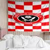 Sheffield United Fc Crest Tapestry, Unique Design Tapestry, Suitable for Bedroom,Livingroom, Playroom,Heartwarming Fan Holiday Gifts