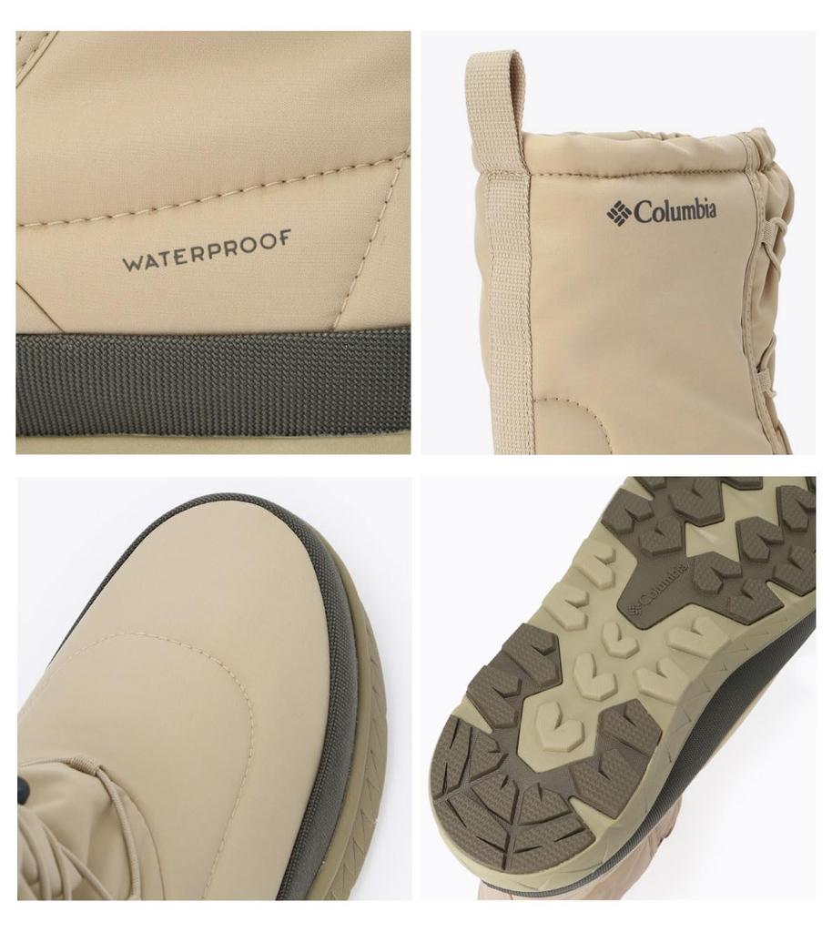 Yellowtail Boots Waterproof Omniheat YU2586 [Columbia] (464Collegiate Navy, 23.0 Cm)