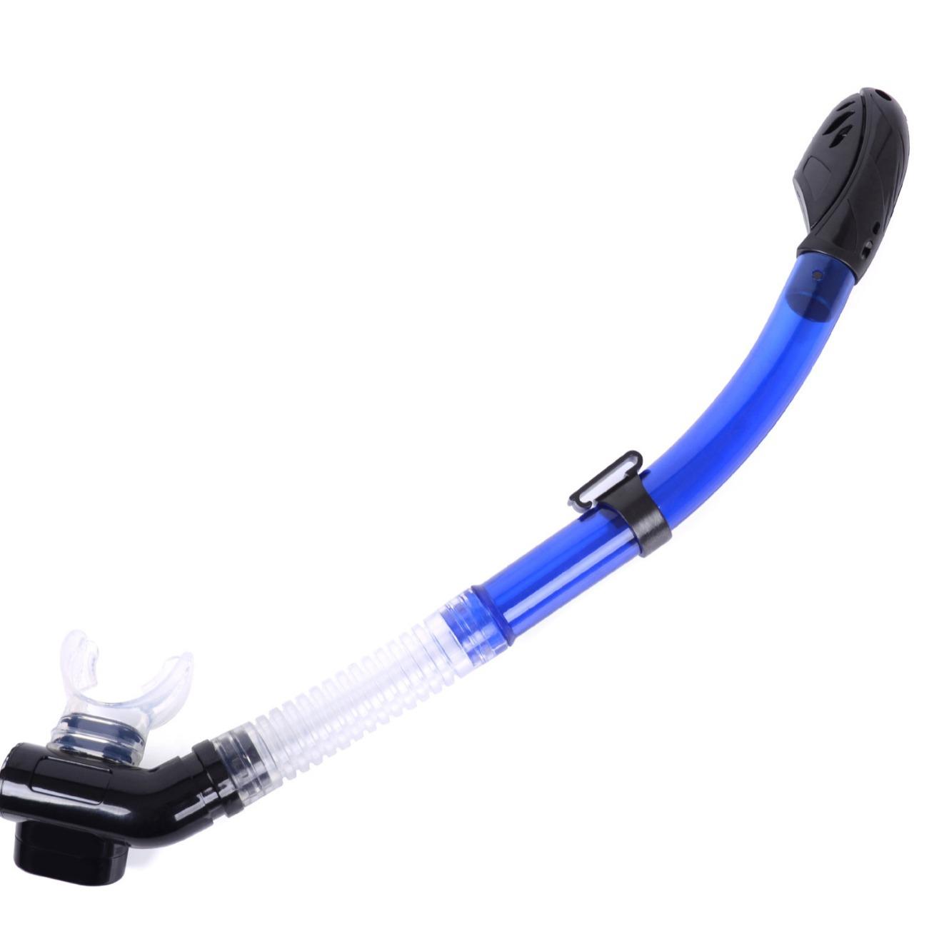 

New snorkeling equipment, silicone full dry breathing tube S16 breathing tube красный