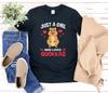 Quokka and Kids Tshirt, Just A Girl Who Loves Quokkas, Quokka Gifts For Women, Quokka Lover and Kids Tshirt, Australian Animal and Kids Tshirt